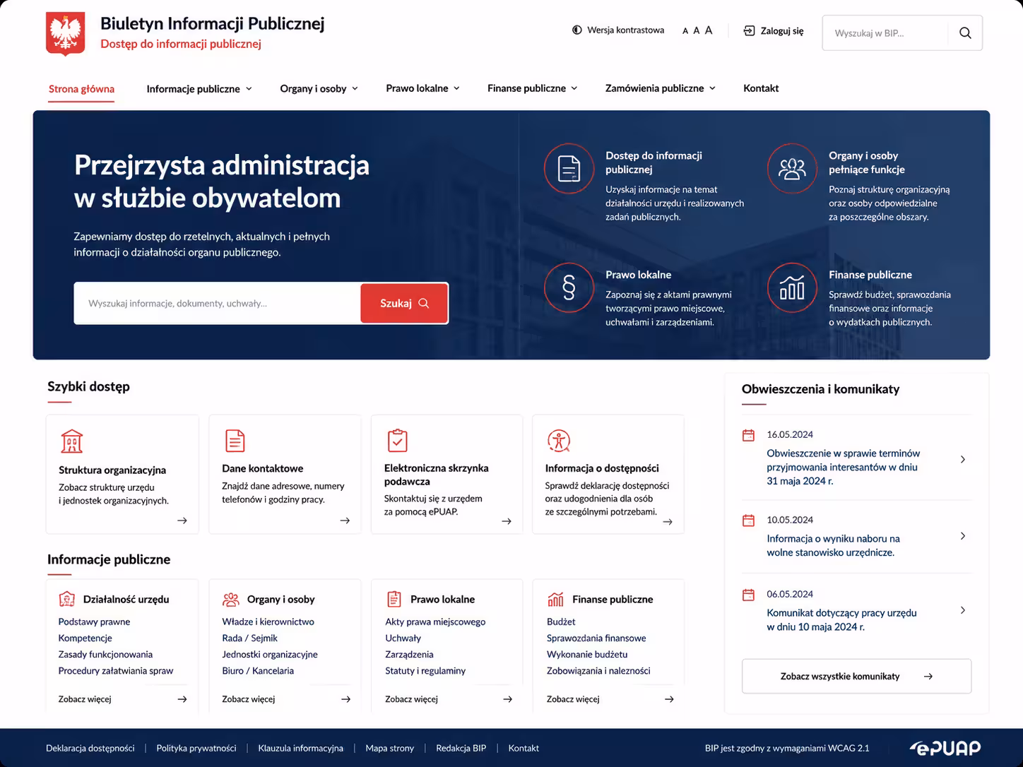 Biuletyn Informacji Publicznej